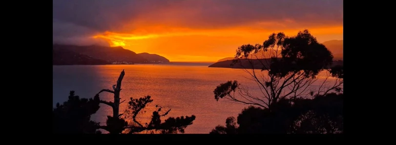 Diamond Harbour at sunset